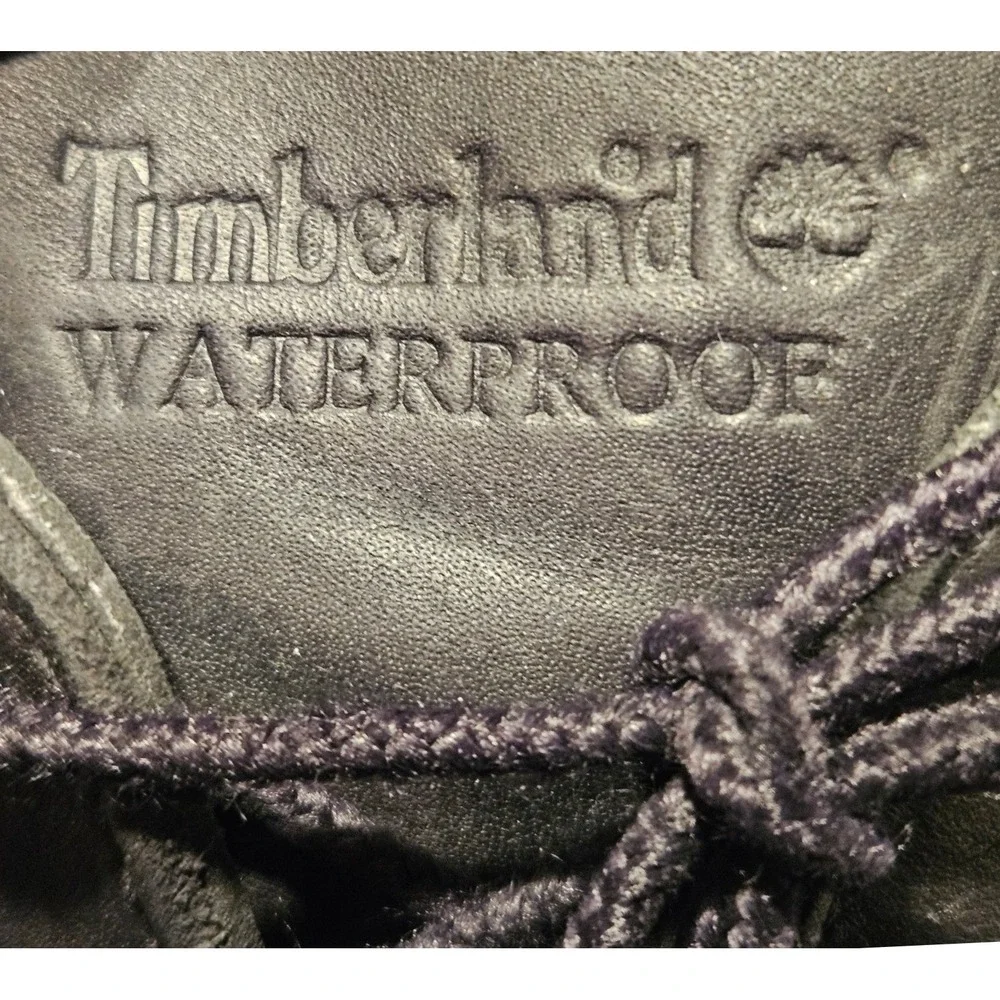 Timberland‎ Mens Black Leather Waterproof Chukka Boots 22047 Size 12M